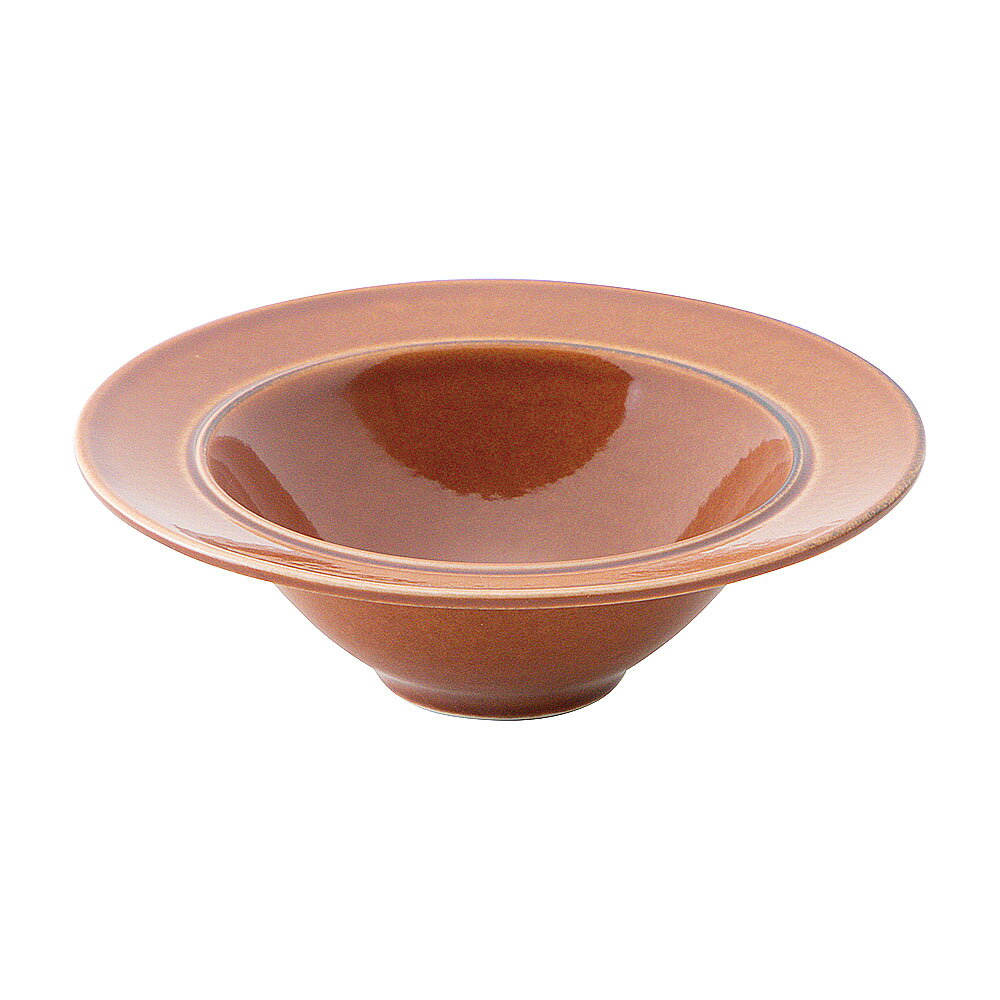 乐天商城 - モンターニュ シェンナ 18cmリムボウル 約18.1cm 茶系 洋食器 丸型ボール 15cm〜25cm 日本製 業務用 54-12742034