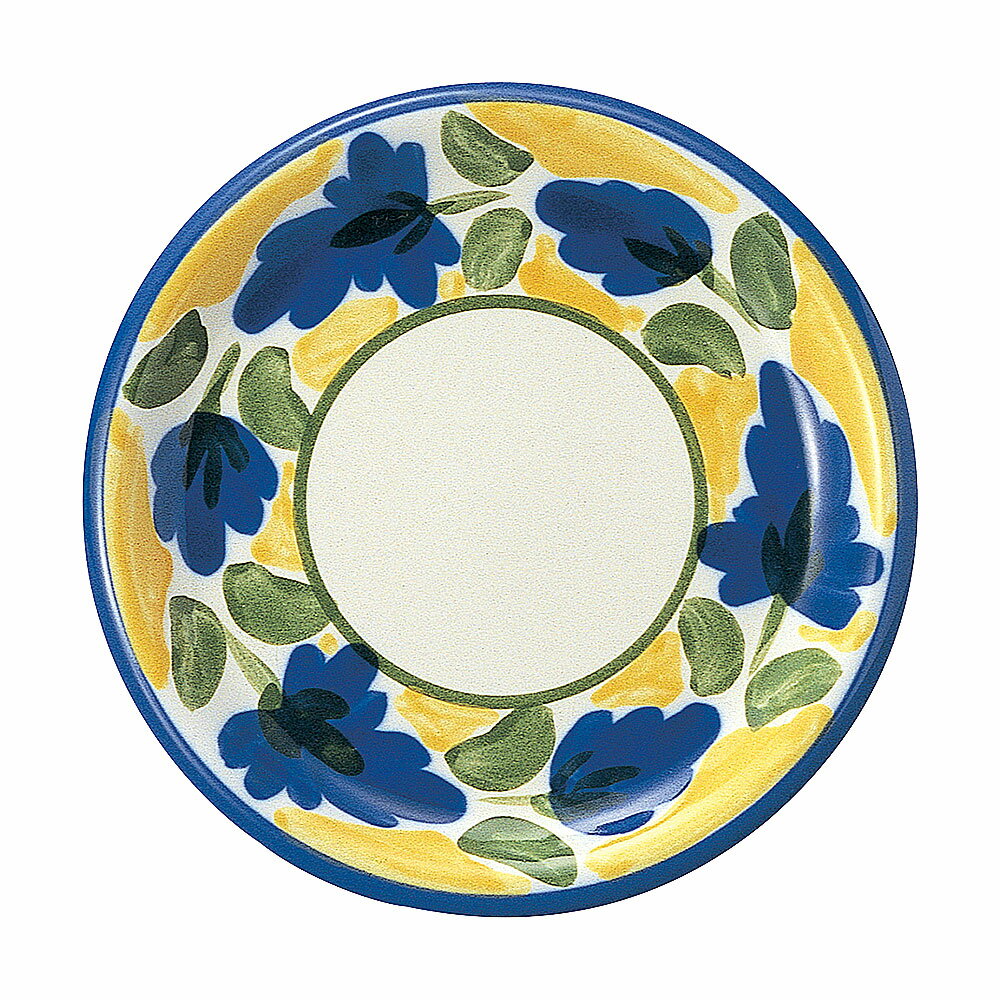 China - カンパーニャ 19cmケーキ皿 約19.3cm 黄系 洋食器 丸型プレート 15cm〜25cm 日本製 業務用 54-12828006
