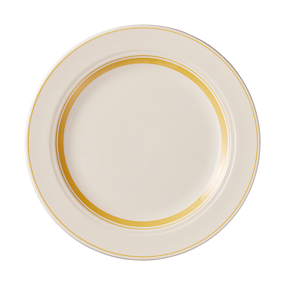 Rakuten - カントリーサイド シトラスイエロー 23cmミート皿 約23.4cm 黄系 洋食器 丸型プレート 15cm〜25cm 日本製 業務用 54-13422004