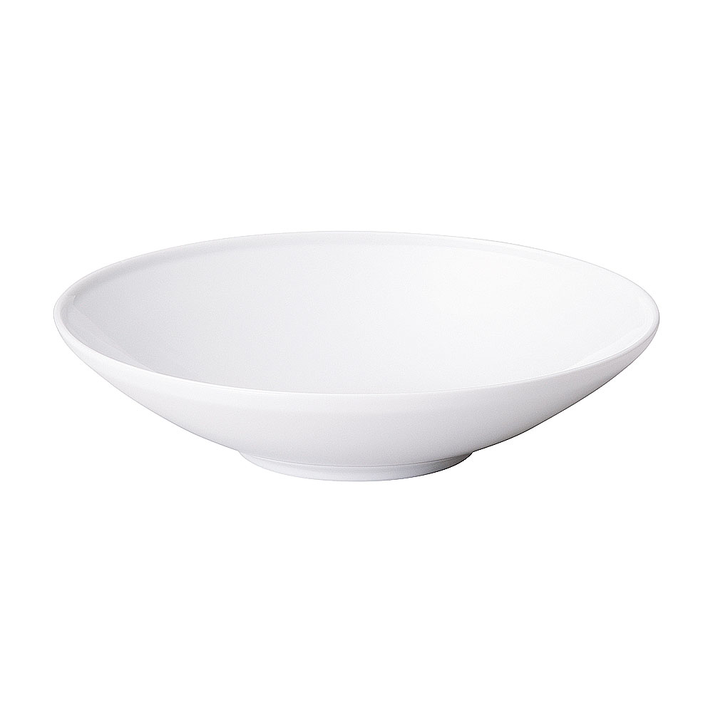 Rakuten - フィノ ピュアホワイト 23.5cm浅ボウル 約23.6cm 白系 洋食器 丸型ボール 15cm〜25cm 日本製 業務用 rs/54-13600011
