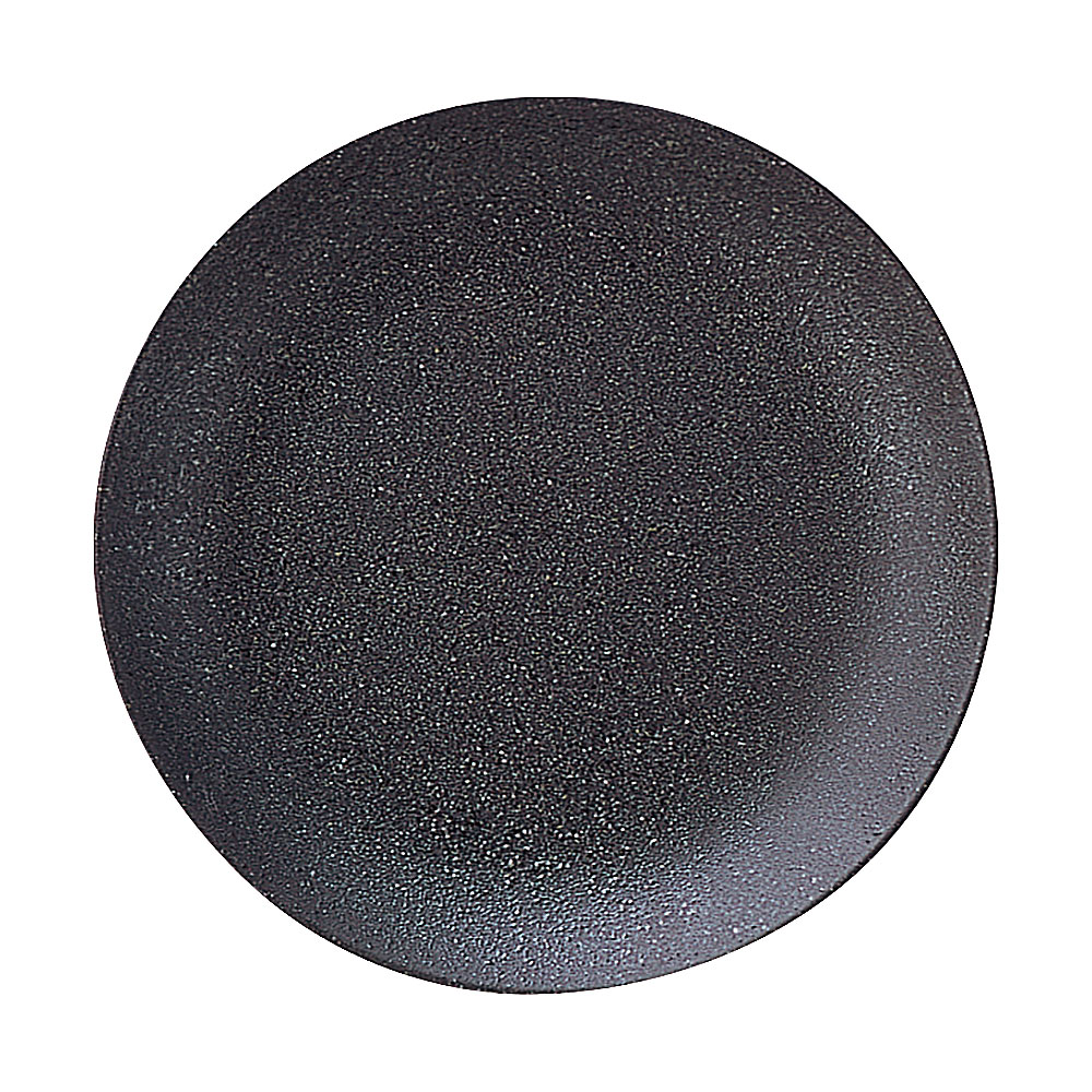 Tea Plates - エボニー 21cmクープ皿 約21.3cm 黒系 洋食器 丸型プレート 15cm〜25cm 日本製 業務用 54-14131005
