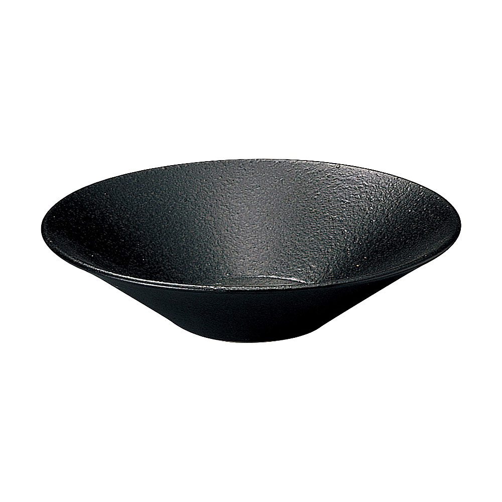 Rakuten - エボニー 19.5cmトロンバディッシュ 約19.8cm 黒系 洋食器 丸型ボール 15cm〜25cm 日本製 業務用 54-14231064