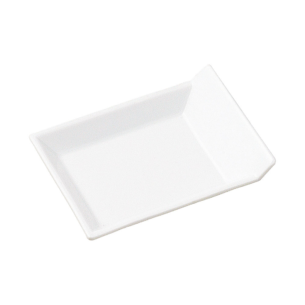 Rakuten - アピタイザー 14.5cm取り皿 約14.5cm 白系 洋食器 角型プレート 15cm以下 日本製 業務用 54-14300014