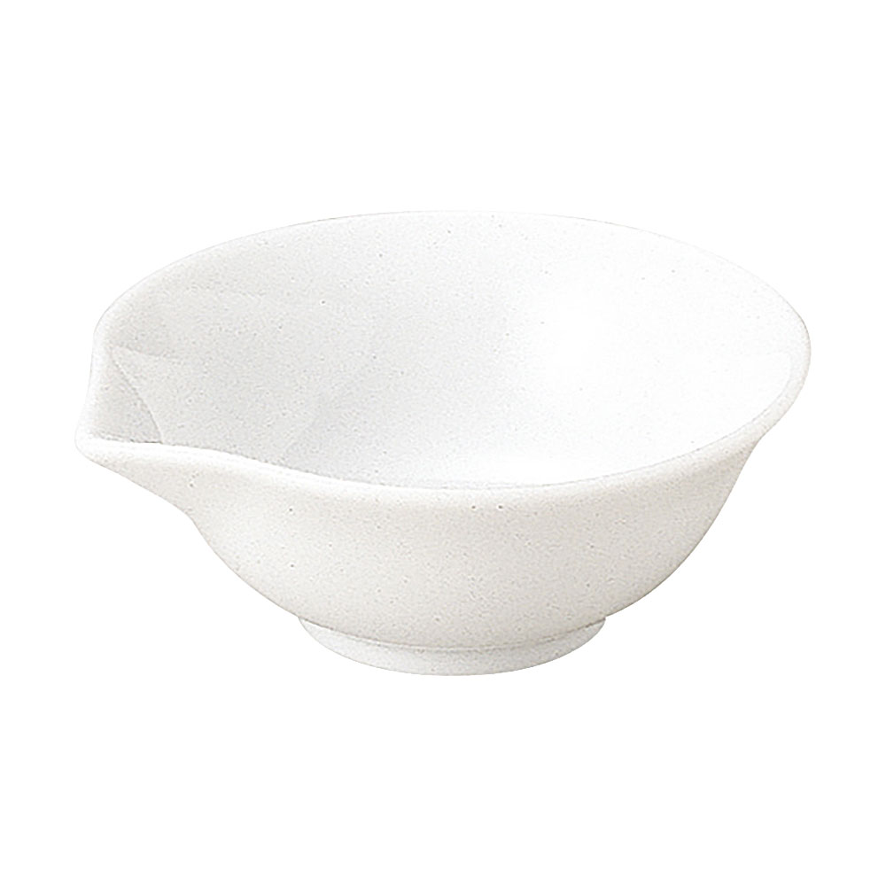 乐天商城 - パーゴラ 片口珍味 約9.4cm 白系 洋食器 変形ボール 15cm以下 日本製 業務用 54-14800062