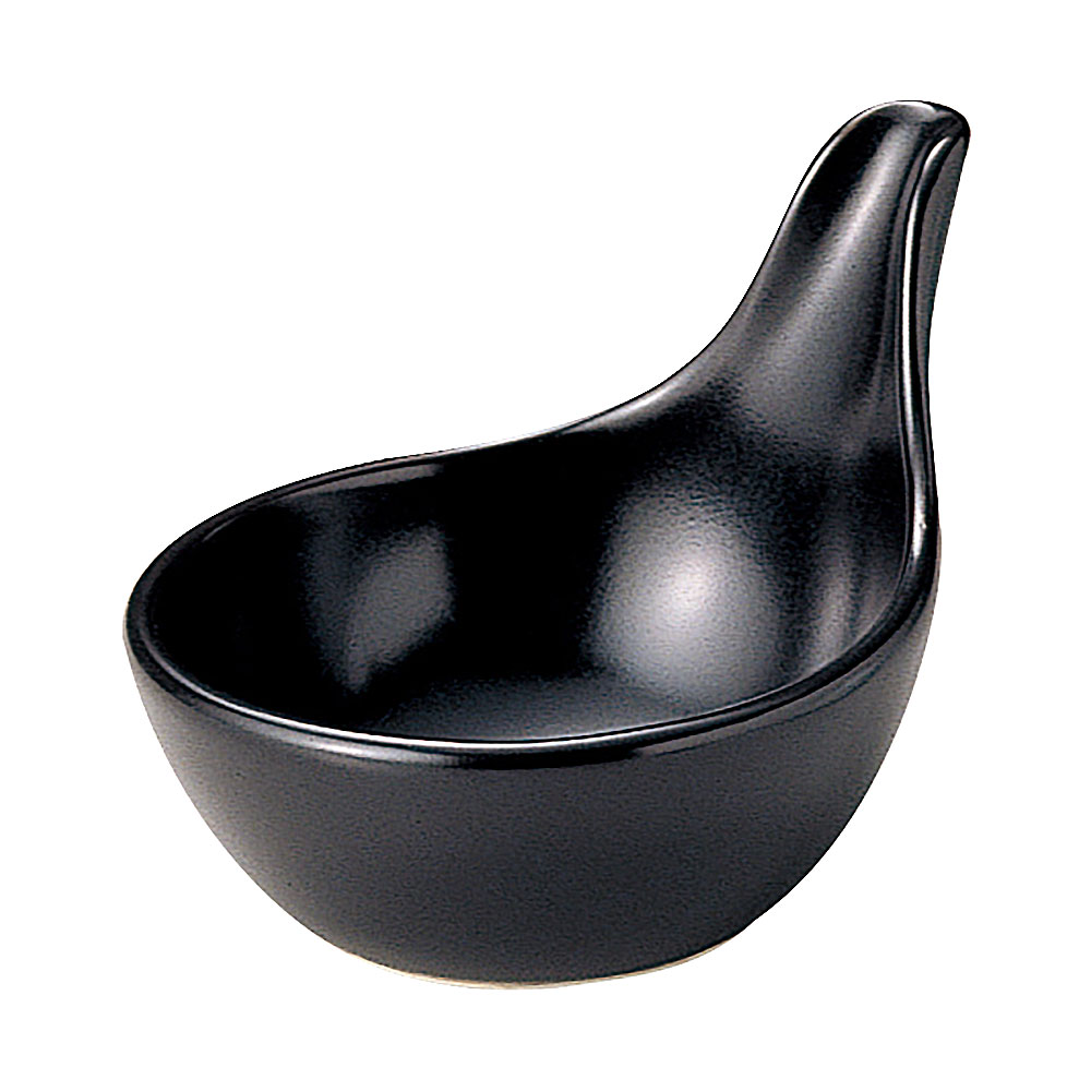 Rakuten - パーゴラ マットブラック 流し呑水 約8.2cm 黒系 洋食器 変形ボール 15cm以下 日本製 業務用 54-14830063