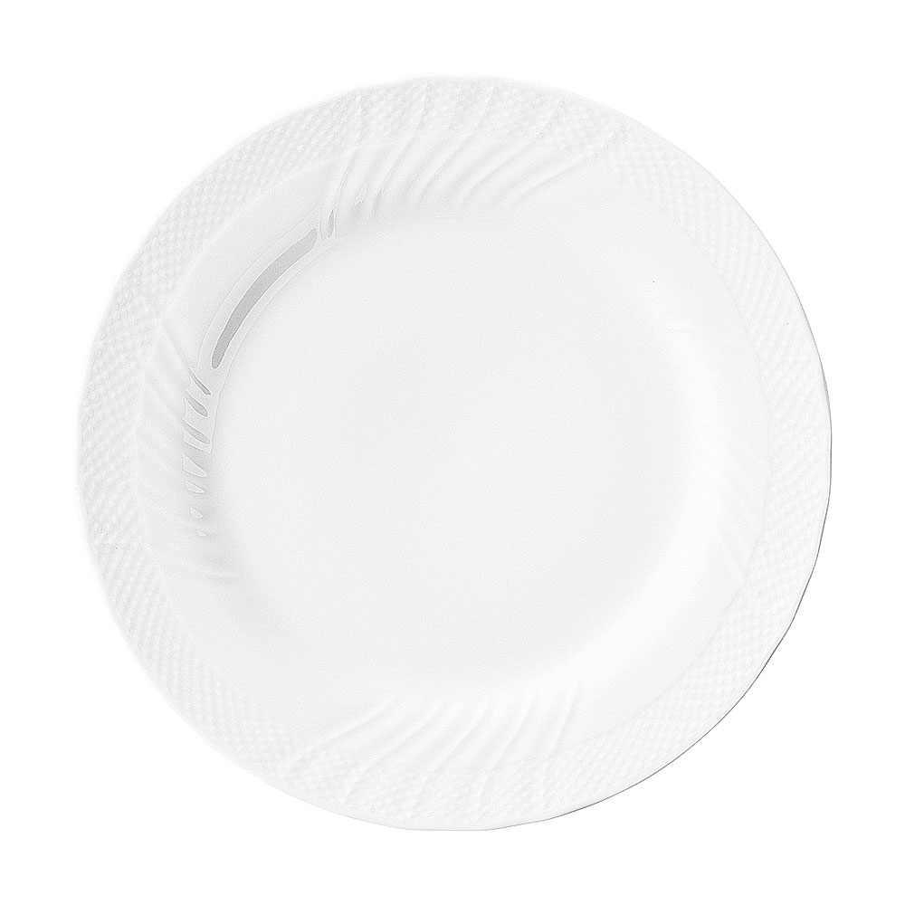 Rakuten - リヴァージュ 26cmディナー皿 約26cm 白系 洋食器 丸型プレート 25cm以上 日本製 業務用 54-15300002