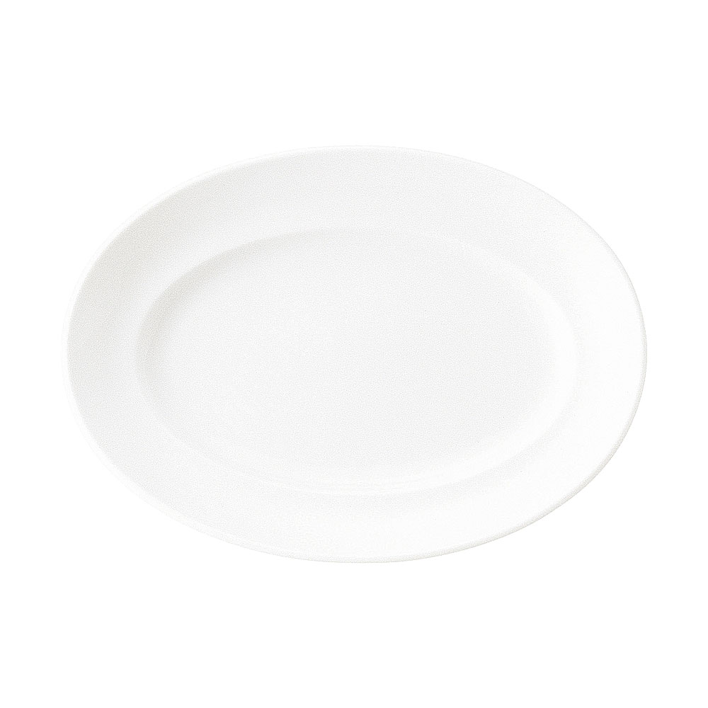 Rakuten - マーレ 36.5cmプラター 約36.5cm 白系 洋食器 変形プレート 25cm以上 日本製 業務用 54-17000040