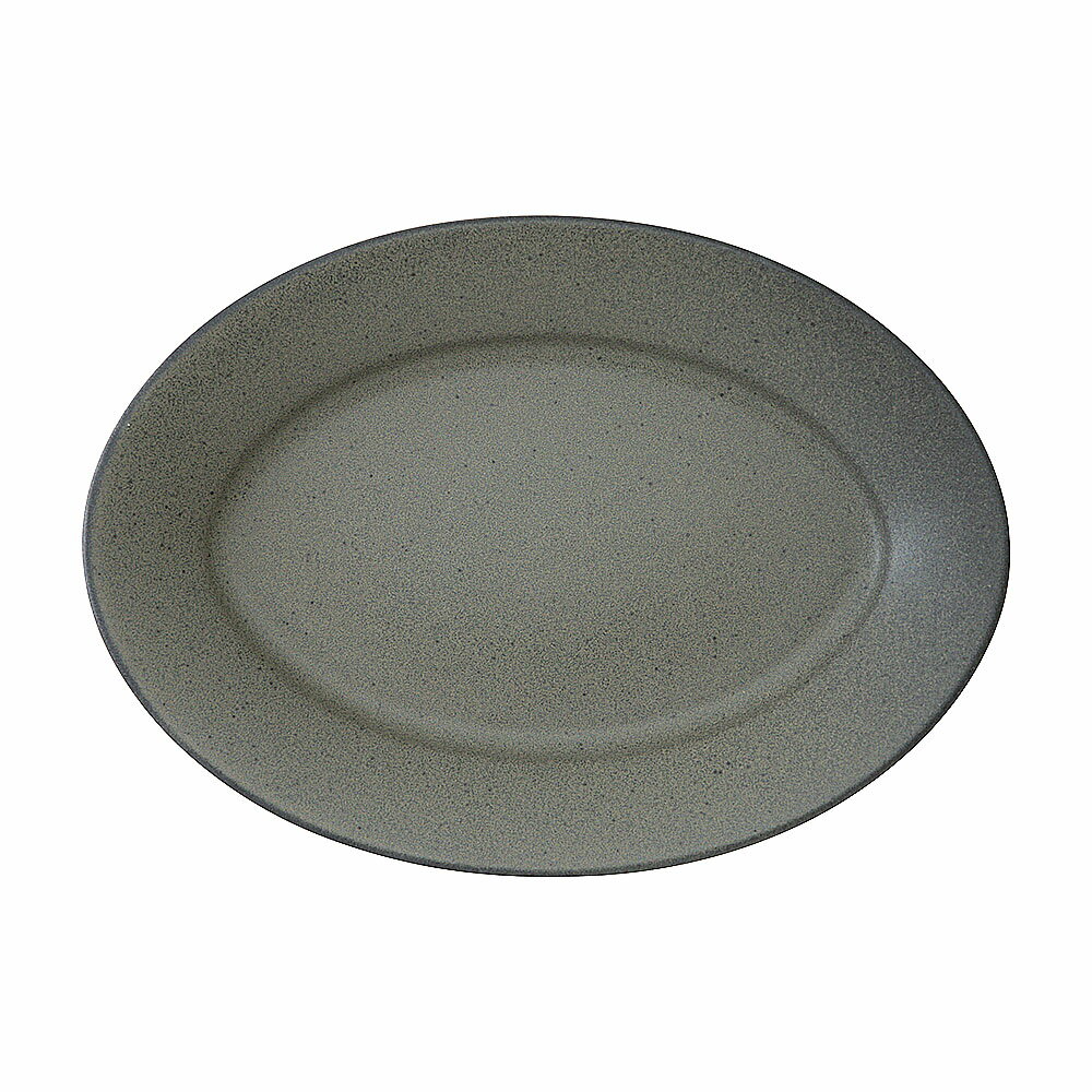 Rakuten - フォンテ サンドグレー 29cmプラター 約29cm グレー系 洋食器 変形プレート 25cm以上 日本製 業務用 54-17121044