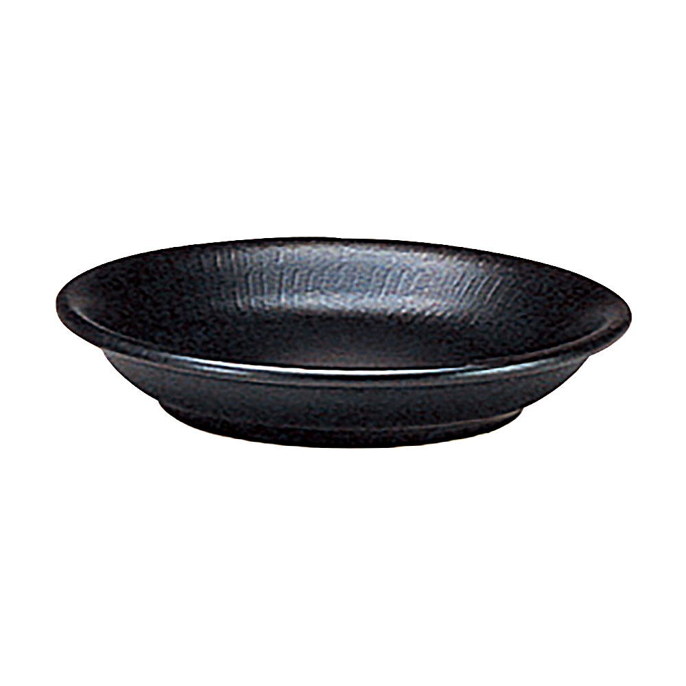 乐天商城 - 千早 黒 10.5cm皿 約10.5cm 黒系 和食器 小皿 日本製 業務用 54-18131010