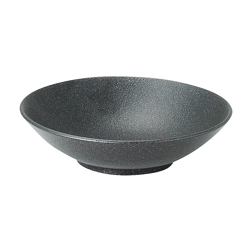 樂天商城 - 黒びぜん 24cm浅ボウル 約23.8cm 黒系 洋食器 丸型ボール 15cm〜25cm 日本製 業務用 rs/54-18131111
