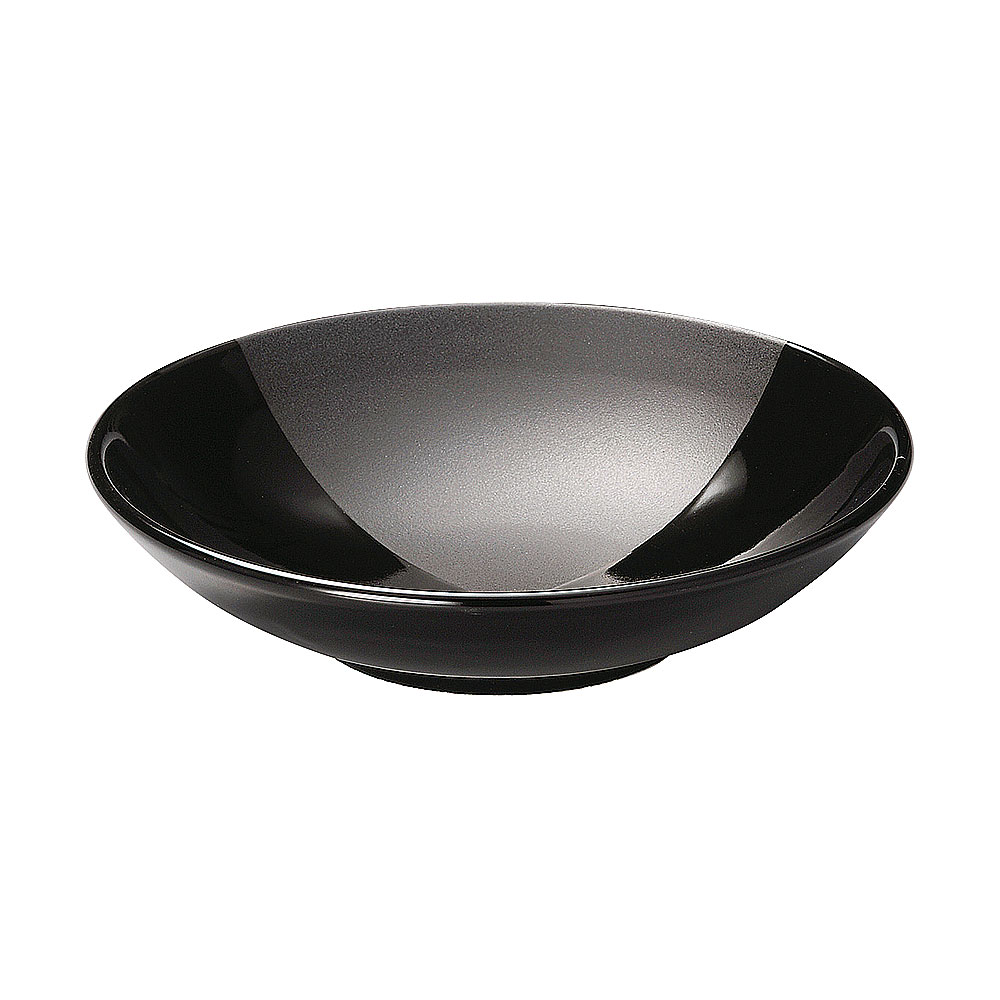 Rakuten - 飛影 18.5cm浅ボウル 約18.5cm 黒系 和食器 盛鉢 日本製 業務用 54-18135113