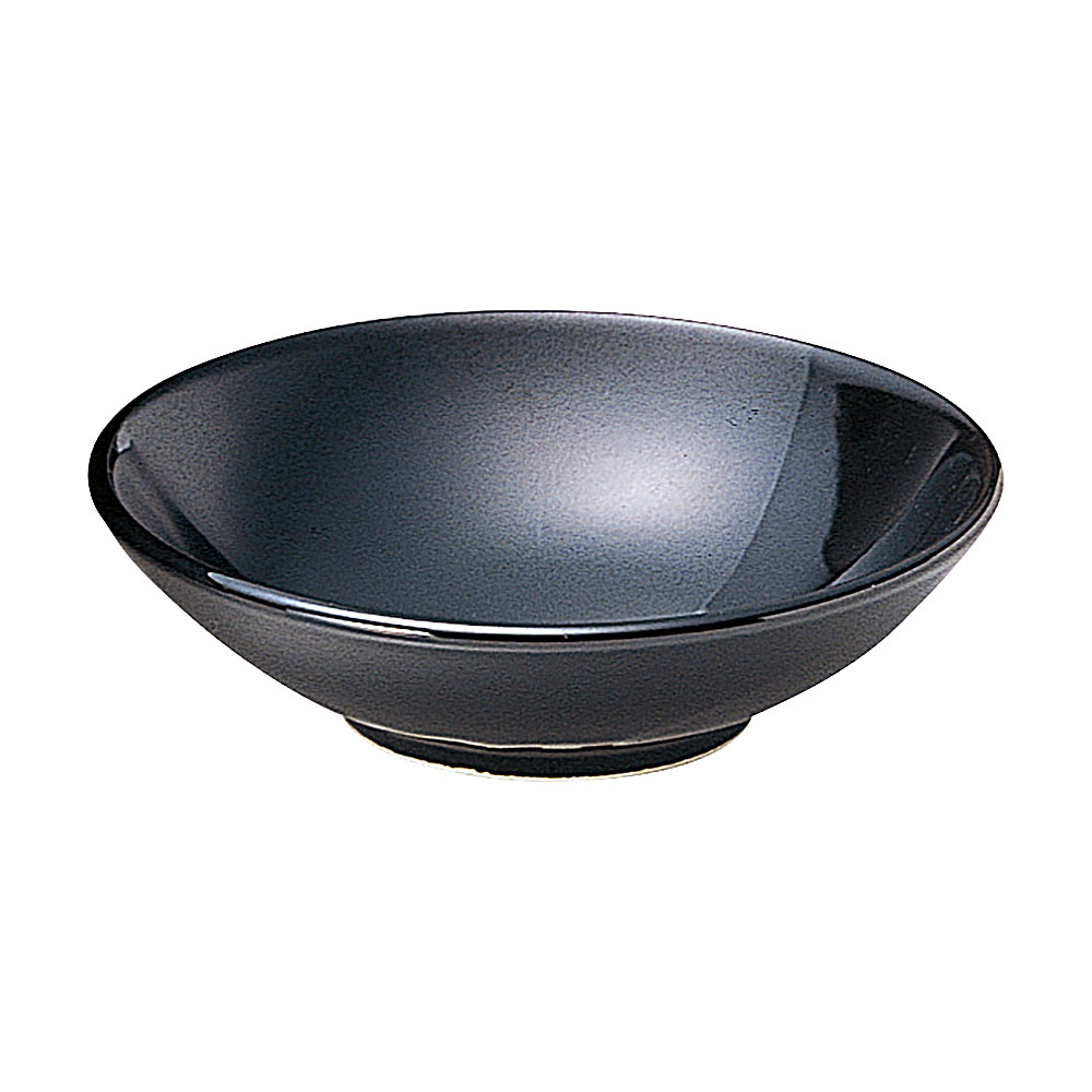 Rakuten - 飛影 14cm浅ボウル 約14cm 黒系 和食器 中鉢 日本製 業務用 54-18135115