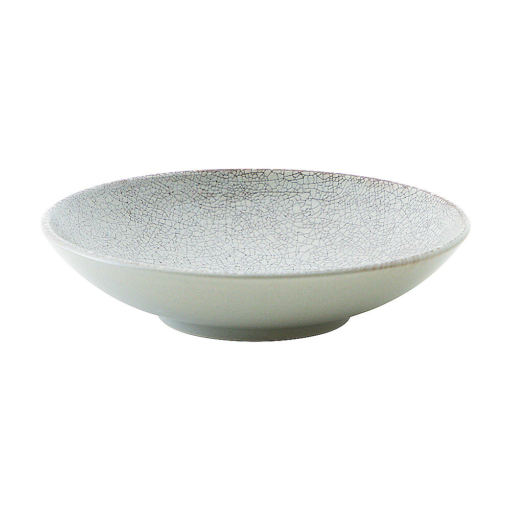 Rakuten - 朝霧 24cm浅ボウル 約23.8cm グレー系 和食器 めん皿・パスタ皿・カレー皿 日本製 業務用 rs/54-18174111