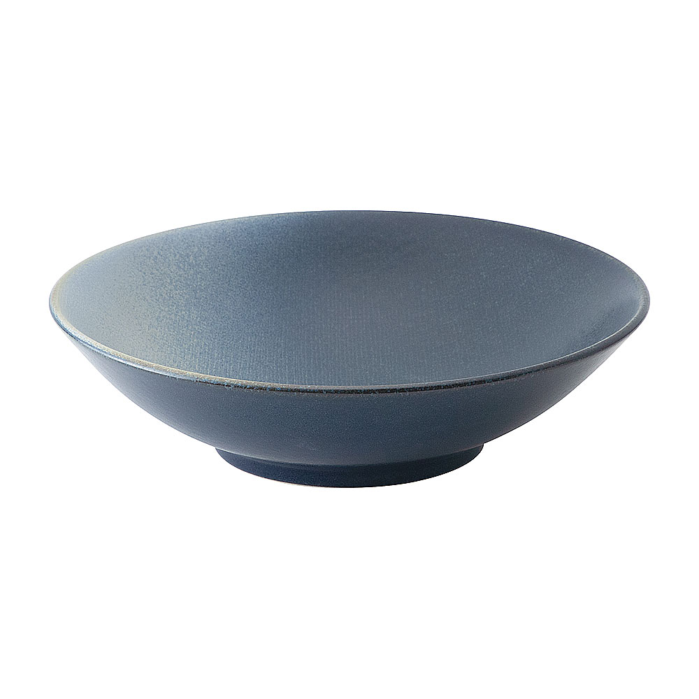 樂天商城 - 藍織 あいおり 24cm浅ボウル 約23.8cm 青系 和食器 めん皿・パスタ皿・カレー皿 日本製 業務用 rs/54-18185111