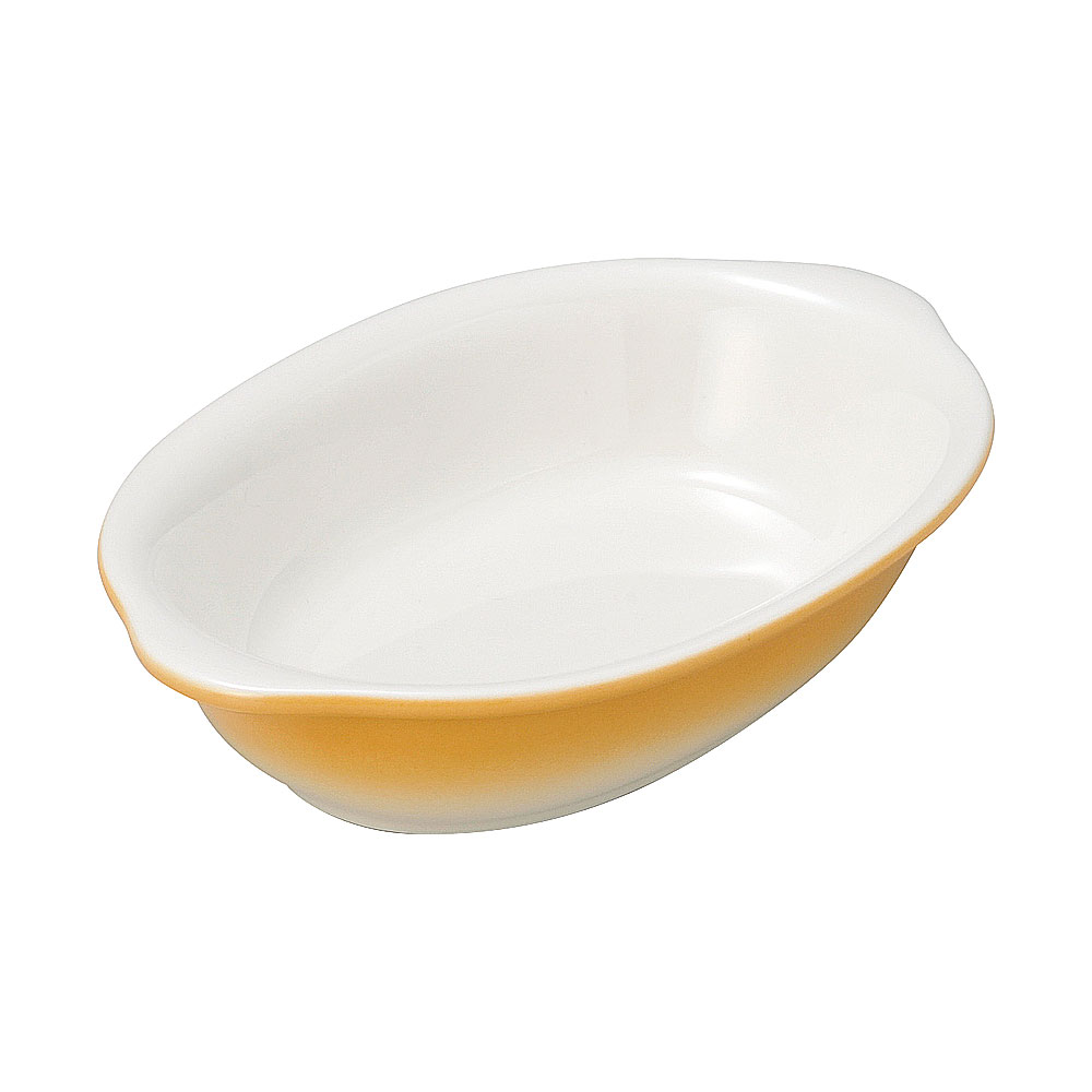 Rakuten - ネビア 15cm舟型グラタン 約15.4cm オレンジ系 洋食器 オーブンウェア グラタン 日本製 業務用 54-19325078