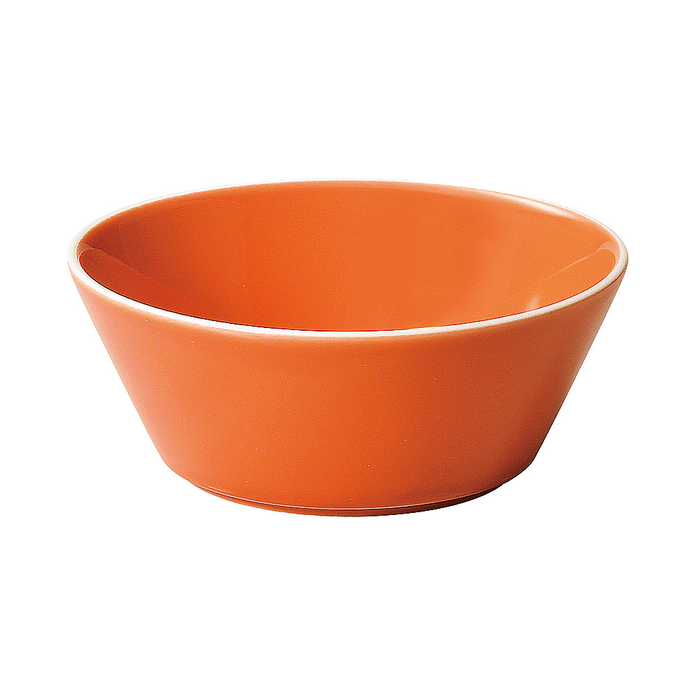 樂天商城 - パシオン オランジュ 12cmボウル 約12cm オレンジ系 洋食器 丸型ボール 15cm以下 日本製 業務用 54-19751026