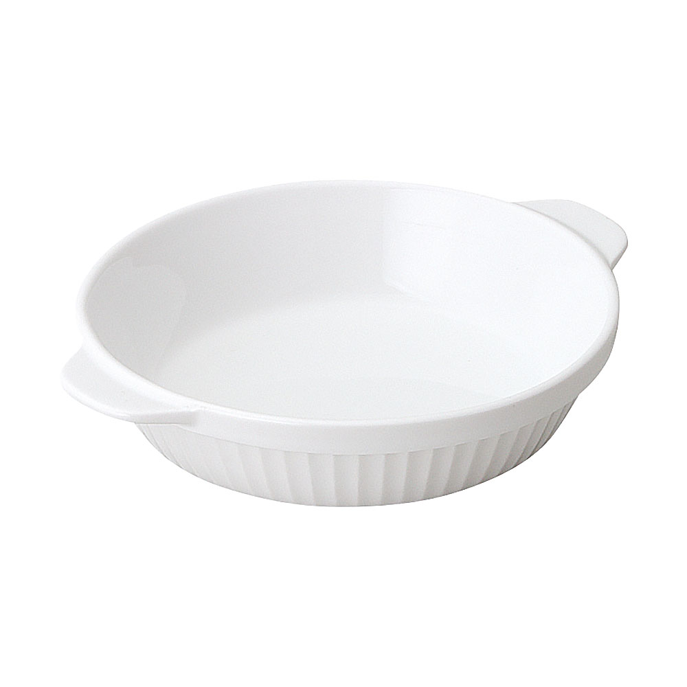 乐天商城 - マーレ 16cmグラタン 約16.4cm 白系 洋食器 オーブンウェア グラタン 日本製 業務用 54-23400071