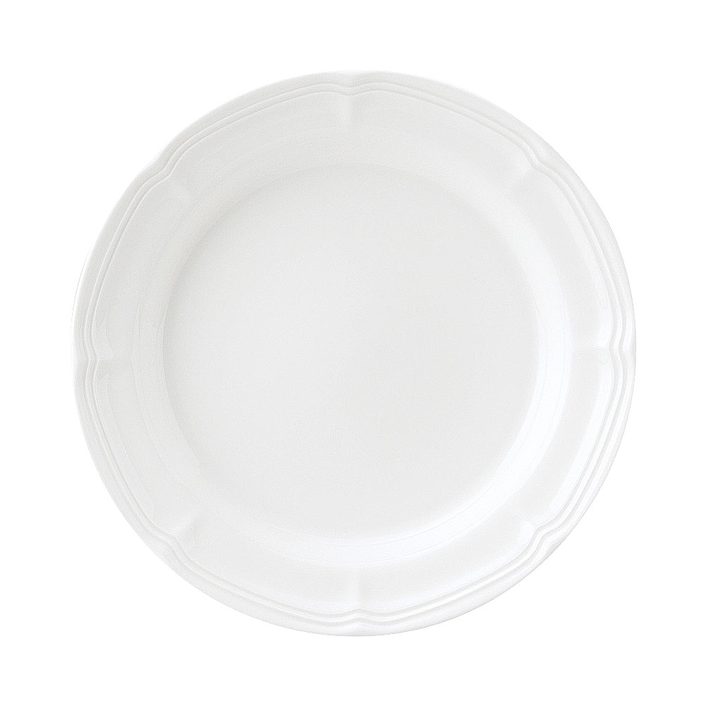 陶器 - ラフィネ 28.5cmリムプレート 約28.7cm 白系 洋食器 丸型プレート 25cm以上 日本製 業務用 54-25920002