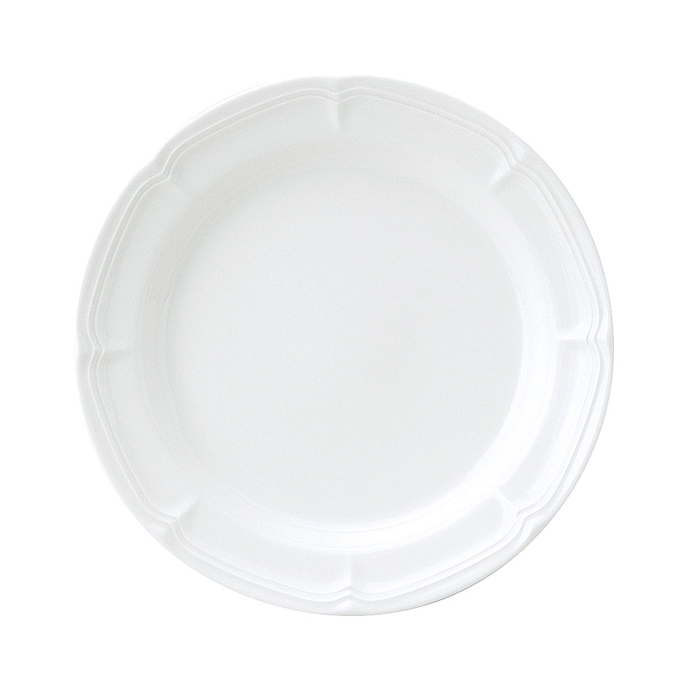 Rakuten - ラフィネ 23cmリムプレート 約23cm 白系 洋食器 丸型プレート 15cm〜25cm 日本製 業務用 54-25920004