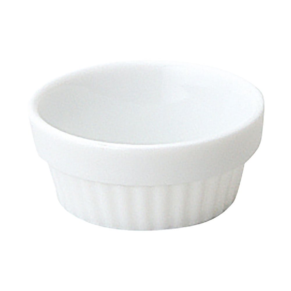 Rakuten - マーレ 5.5cmスタックスフレ 約5.7cm 白系 洋食器 オーブンウェア スフレ・ココット 日本製 業務用 54-29300084