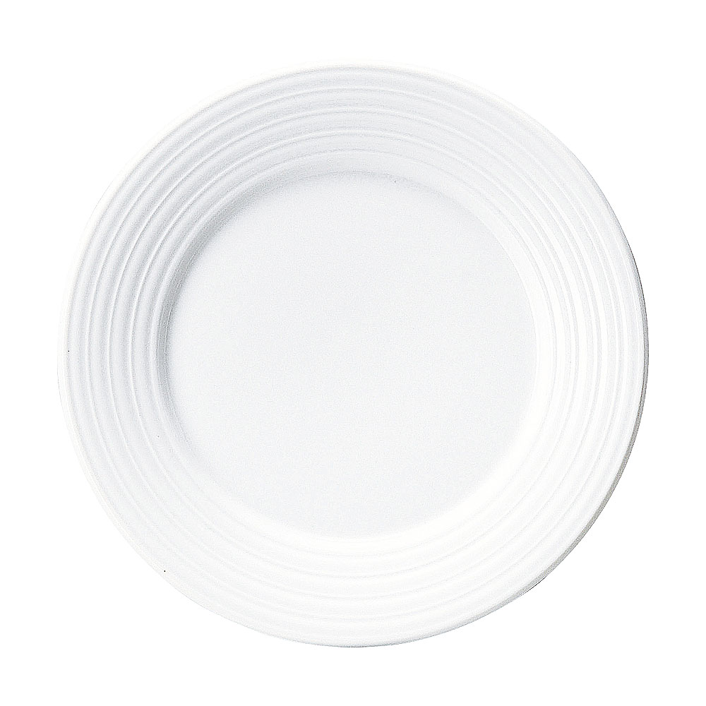 乐天商城 - トリエステ 19.5cmプレート 約19.6cm 白系 洋食器 丸型プレート 15cm〜25cm 日本製 業務用 54-58000008