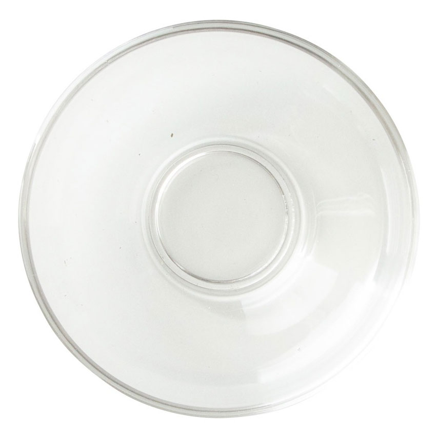 Rakuten - ティー プレート 約10.2cm クリア 洋食器 ガラス製グラス ブルガリア製 業務用 54-g5605055