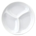 仕切小皿 10cm三分皿 白 約10.2cm 白系 和食器 仕切皿 日本製 業務用 63-11-185-2(3)