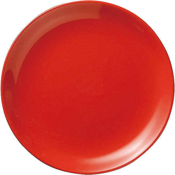 Rakuten - 紅中華 メタ玉19cm皿 赤 約19cm 赤系 中華食器・アジアン食器 取皿 日本製 業務用 rs/29-587-319-ka/63-12-100-4