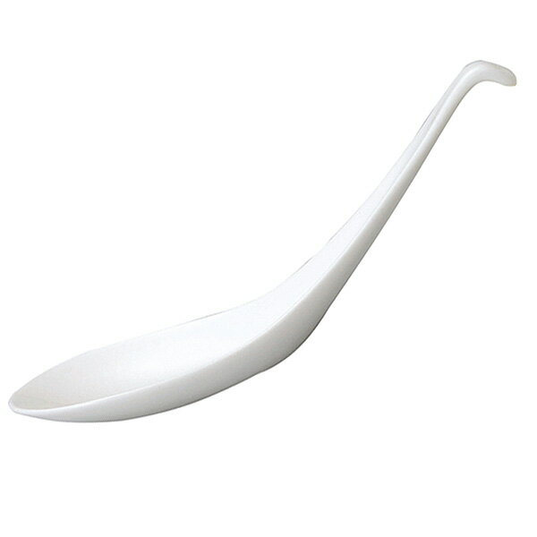 China - 強化スプーン＆レンゲ 粥レンゲ 約15.4cm 白系 中華食器・アジアン食器 レンゲ 磁器 日本製 強化 業務用 rs/ 63-11-241-13