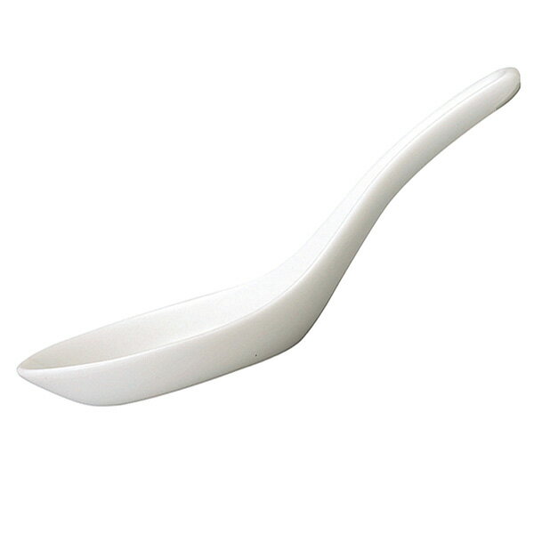 China - スプーン＆レンゲ 中サジ（大） 約15.1cm 白系 中華食器・アジアン食器 レンゲ 磁器 ラーメン スプーン 日本製 業務用 rs/ 63-11-242-8