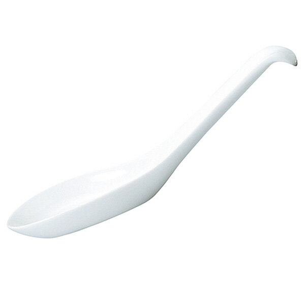 China - 強化スプーン＆レンゲ 京レンゲ 約14.2cm 白系 中華食器・アジアン食器 レンゲ 強化磁器 ラーメン スプーン 日本製 業務用 rs/ 63-11-241-19