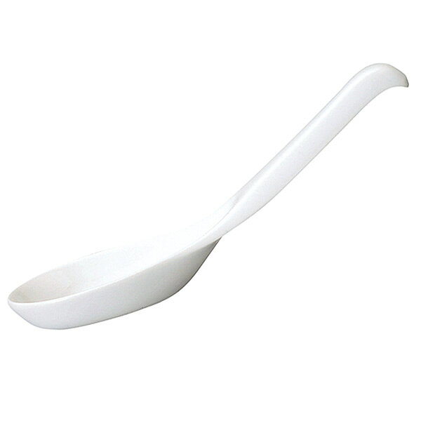 強化スプーン＆レンゲ マジョリカ S 約13.5cm 白系 中華食器・アジアン食器 レンゲ 強化磁器 ラーメン スプーン 日本製 業務用 rs/ 63-11-241-22