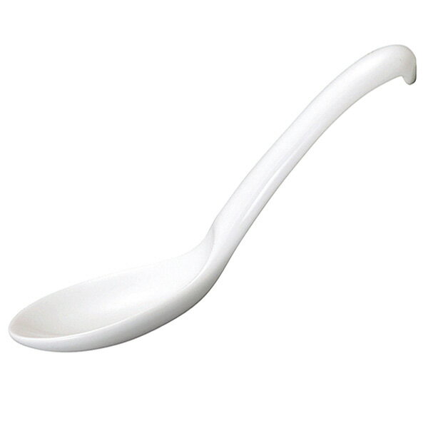 China - 強化スプーン＆レンゲ 洋風レンゲ 約14.2cm 白系 中華食器・アジアン食器 レンゲ 強化磁器 ラーメン スプーン 日本製 業務用 rs/ 63-11-241-18