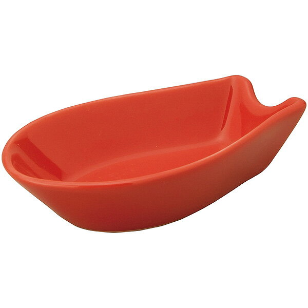 香港 超白磁 受台 赤 約9.4cm 赤系 中華食器・アジアン食器 レンゲ 磁器 日本製 業務用 rs/28-684-058-..