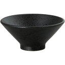石墨 黒耀 切立14cmライス碗 約14cm 黒系 中華食器・アジアン食器 ライス碗 日本製 業務用 飯碗 茶碗 ボウル rs/ 63-11-160-10