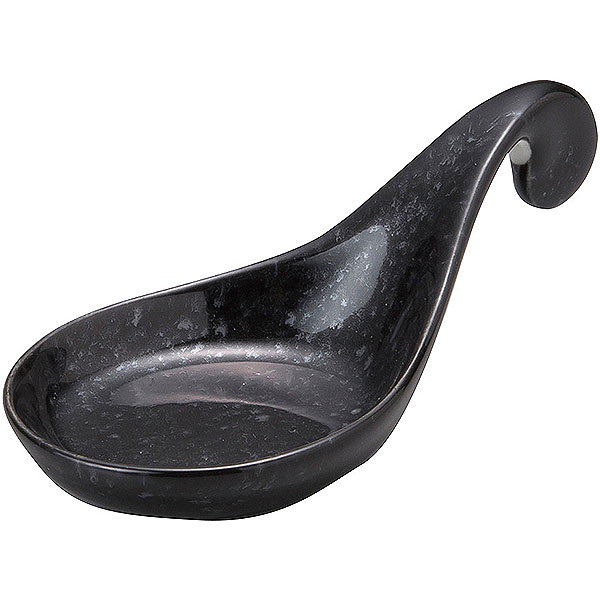 Mino Ware - 珍味＆小付 10cmサークルトレー 黒御影 約10.5cm 黒系 和食器 小付 日本製 業務用 珍味 小鉢 松花堂 和え物 酢の物 お通し 63-11-181-44