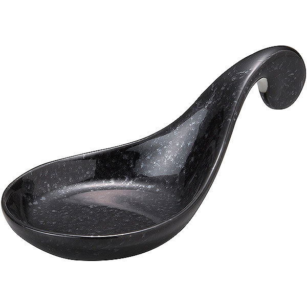 Mino Ware - 珍味＆小付 12cmサークルトレー 黒御影 約12.2cm 黒系 和食器 小付 日本製 業務用 珍味 小鉢 松花堂 和え物 酢の物 お通し 63-11-181-37
