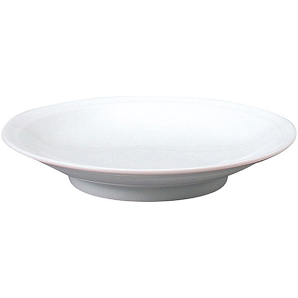 Rakuten - 白中華 リム高台18cm皿 約17.7cm 白系 中華食器・アジアン食器 チャーハン皿 日本製 業務用 炒飯皿 シューマイ皿 rs/63-12-32-13