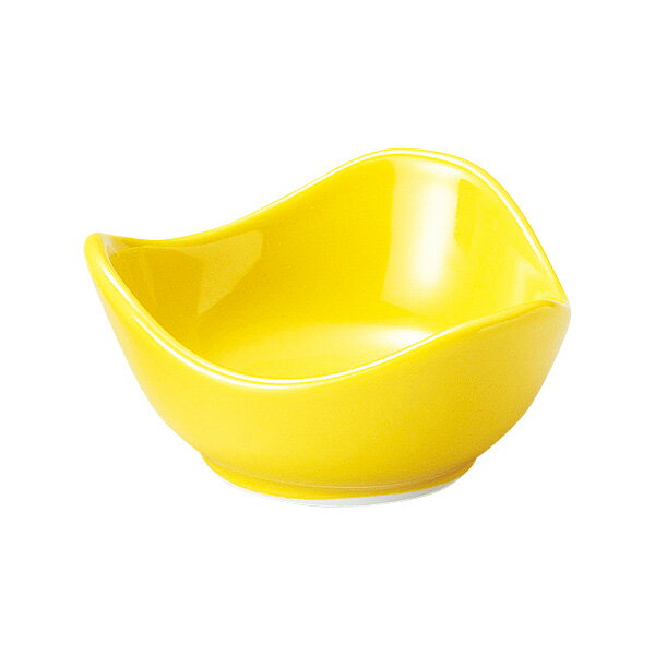 Rakuten - 珍味＆小付 8cmトライアングル鉢 黄 約8.4cm 和食器 小付 日本製 美濃焼 業務用 おしゃれ 小鉢 ミニ鉢 ボウル とり鉢 63-12-160-5