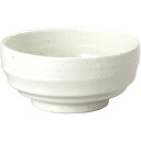 鳴門 粉引 14cm深鉢 約14.2cm 白系 中華食器・アジアン食器 つけ麺用タレ鉢 カフェ丼 ボウル 日本製 業務用 多用丼 小丼 rs/ 63-11-13...