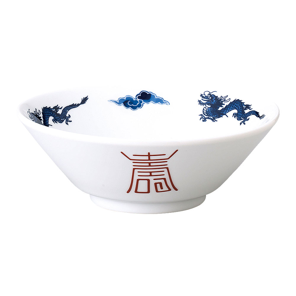 蒼龍 切立20cm丼 中華食器・アジアン食器 ラーメン丼 日本製 業務用 rs/63-12-123-4