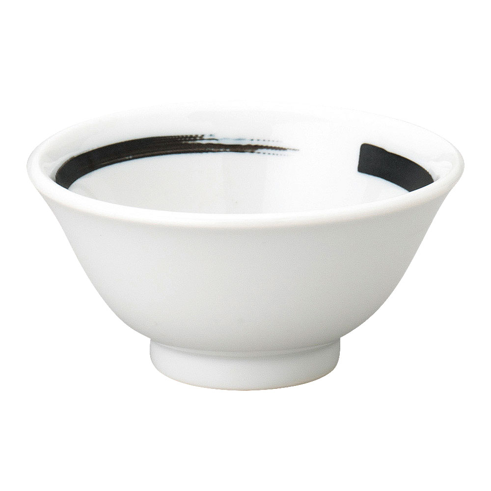 Rakuten - 玄武 刷毛目ライン 12cm汁碗 中華食器・アジアン食器 スープ碗 日本製 業務用 rs/63-12-55-4