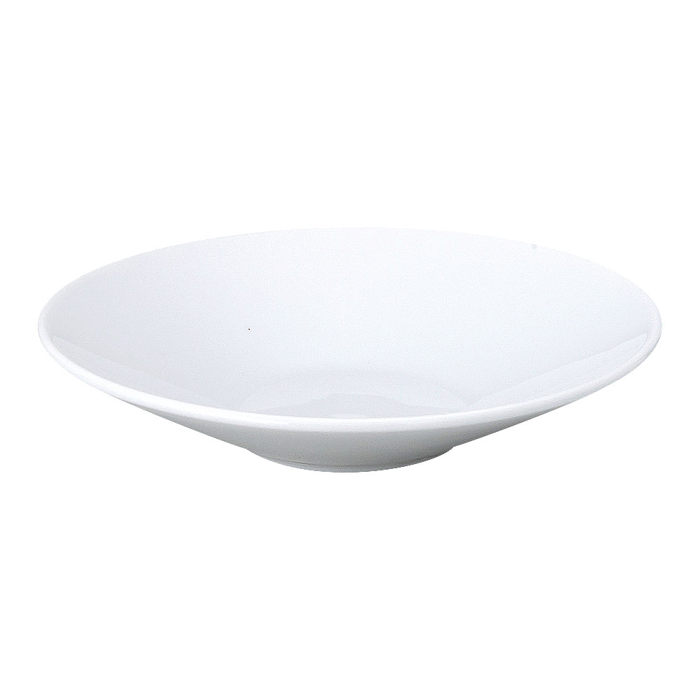 Rakuten - ナポリ 超白磁 25cm深皿 洋食器 丸型プレート 15cm〜25cm 日本製 業務用 63-12-21-9