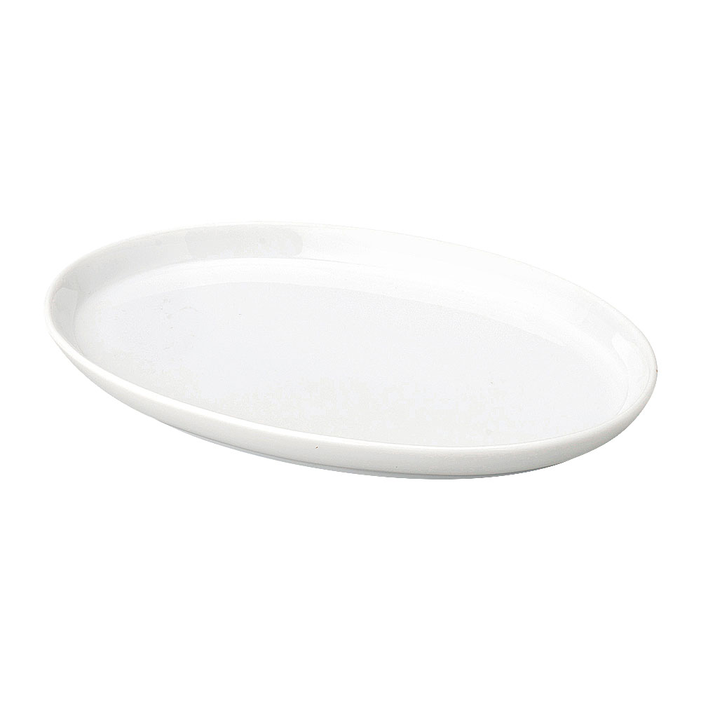 Rakuten - エトワール 超白磁 17cmプラター 洋食器 変形プレート 15cm〜25cm 日本製 業務用 63-12-126-11
