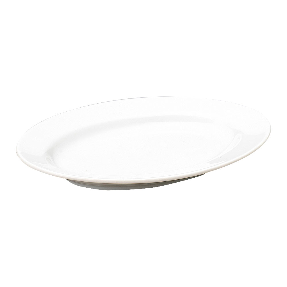 樂天商城 - プロヴァンス 超白磁 20cmプラター 洋食器 変形プレート 15cm〜25cm 日本製 業務用 63-12-126-4
