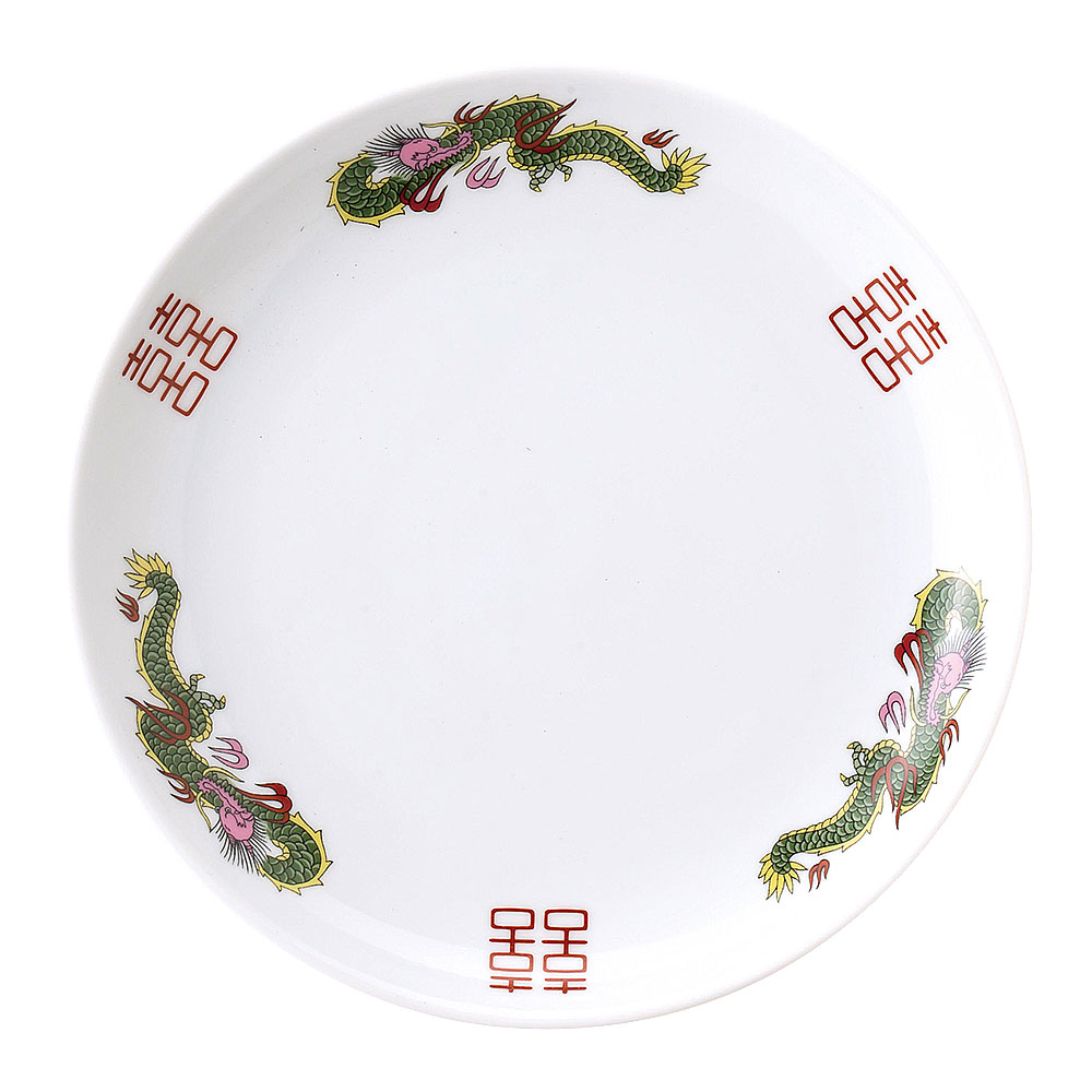 Rakuten - 町中華 メタ玉21cm皿 中華食器・アジアン食器 大皿 日本製 業務用 rs/63-12-124-3