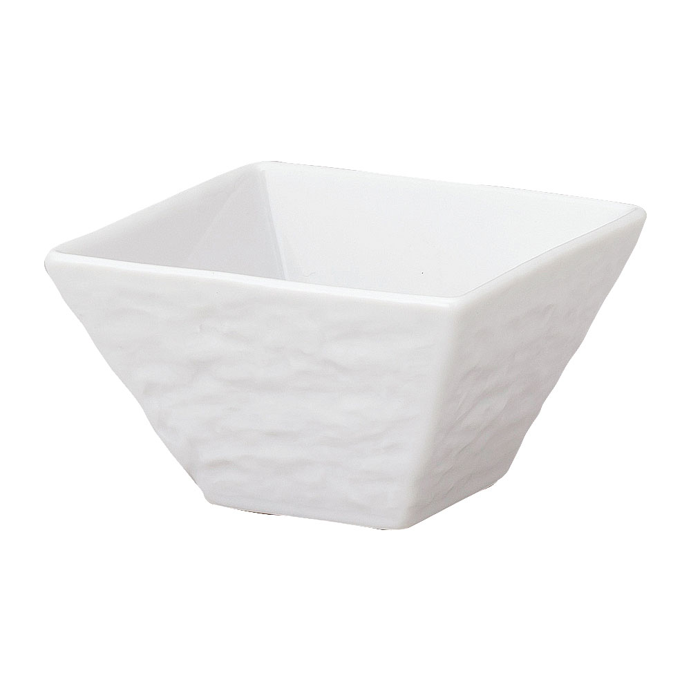 Rakuten - ペトラ ホワイト 8cm角鉢 洋食器 角型ボール 15cm以下 日本製 業務用 63-12-106-14