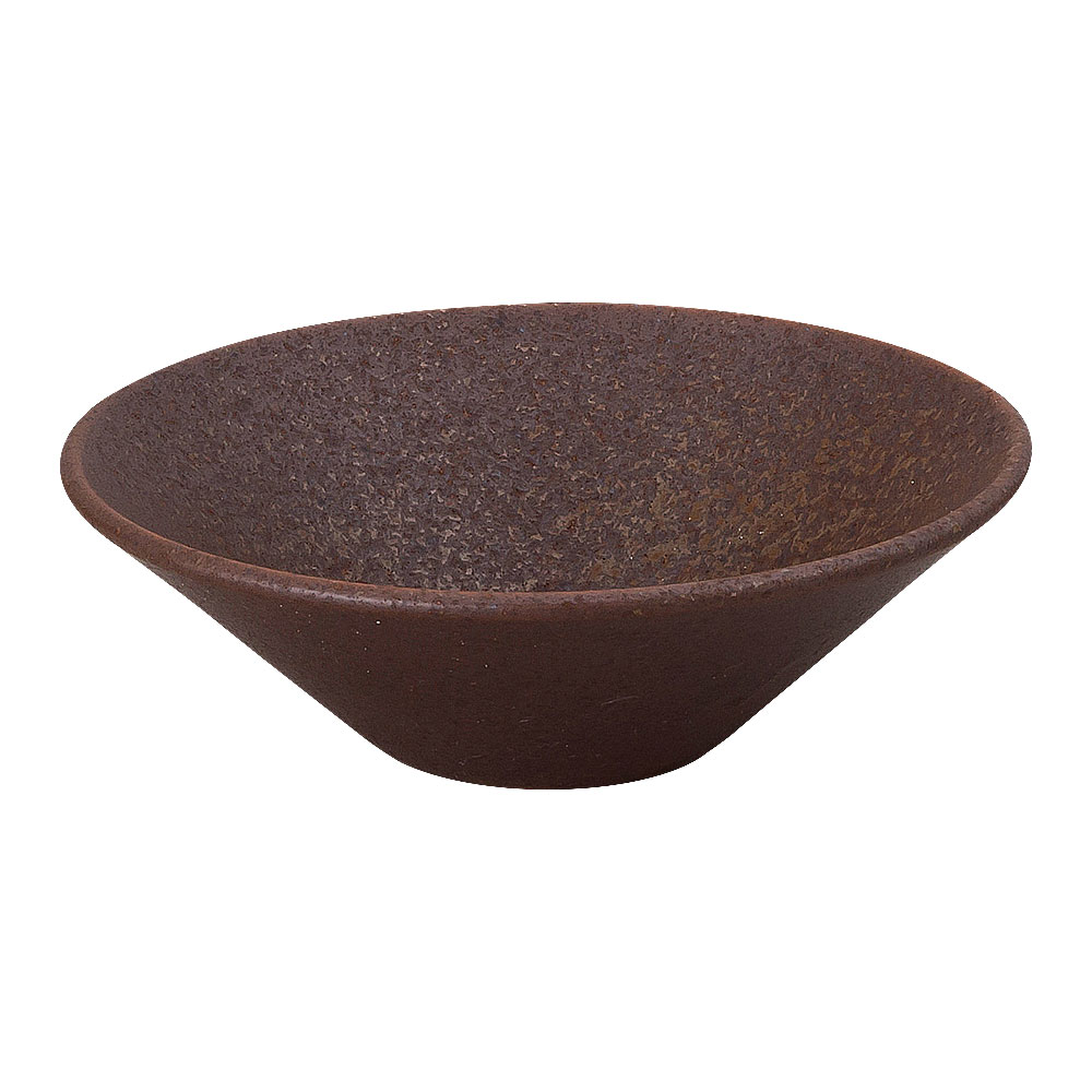 樂天商城 - 水明 14cm浅ボール 赤茶備前 和食器 ボール 日本製 業務用 rs/63-12-96-5