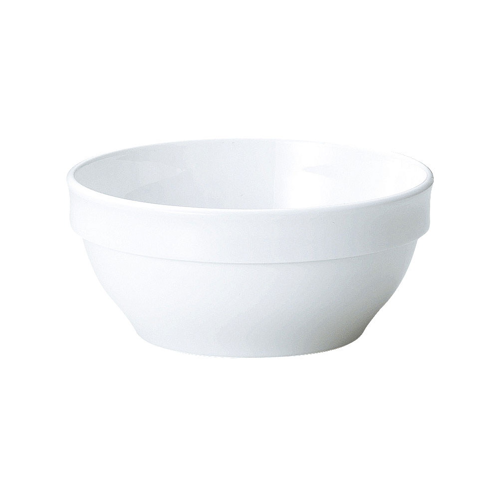 Rakuten - ダイアセラム ペンタゴン ホワイト 14cmスタックボール 洋食器 丸型ボール 15cm以下 強化 日本製 業務用 63-12-150-2