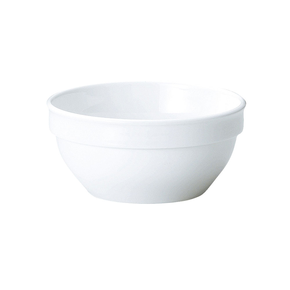 Rakuten - ダイアセラム ペンタゴン ホワイト 12cmスタックボール 洋食器 丸型ボール 15cm以下 強化 日本製 業務用 63-11-4-3